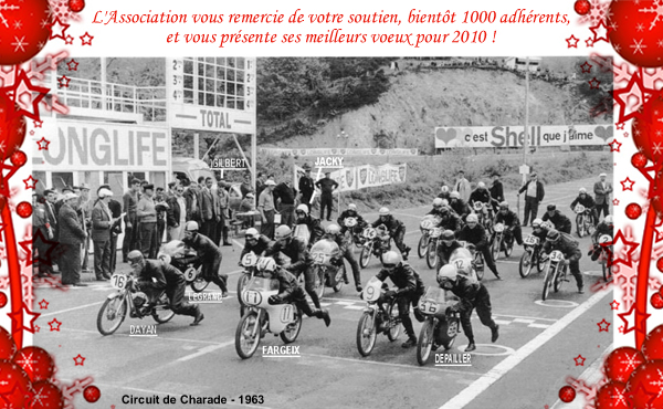 L'association Agissons pour le Circuit de Charade vous présente ses meilleurs voeux L'association Agissons pour le Circuit de Charade vous présente ses meilleurs voeux